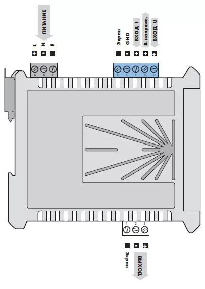 OMX 39PM – сейсмоустойчивый сепаратор аналоговых сигналов с изолированным выходом