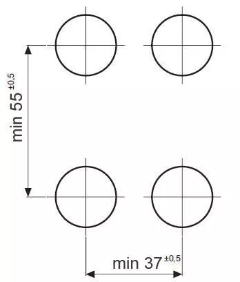 Плоская круглая сигнальная лампа серии L3RF-L3