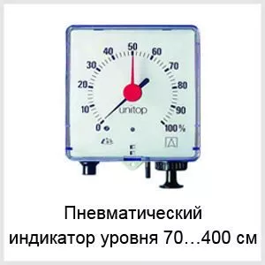 Пневматический индикатор уровня 70…400 см