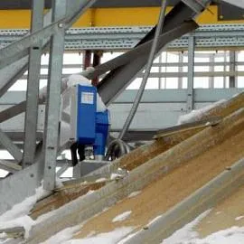 Nivobob 4000 ленточного исполнения с подогревом корпуса в автоматизированной системе измерения уровня шрота