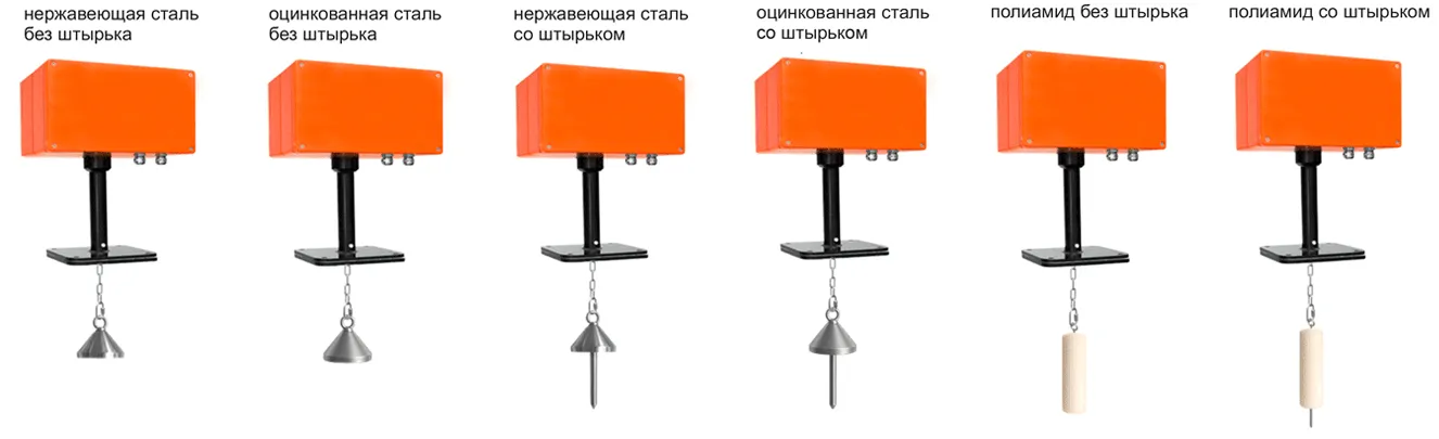 Датчик уровня угля в бункере