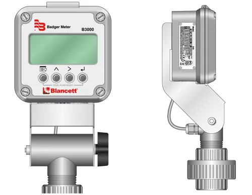 Blancett B3000 – интеллектуальный промышленный монитор потока для суровых условий