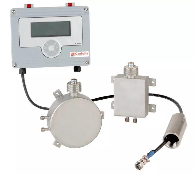 RCT1000 - кориолисовый расходомер для измерения массы жидкостей