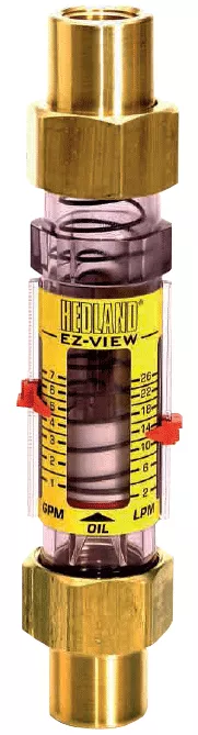 Hedland® EZ-View® экономичный ротаметр для масел и нефтепродуктов