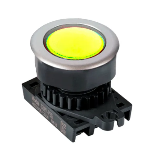 Кнопка круглая S3PF-P1Y