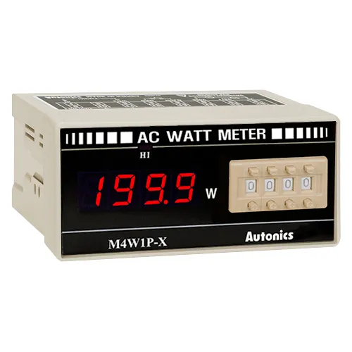 Ваттметр параметров электрической сети M4W1P-W-XX