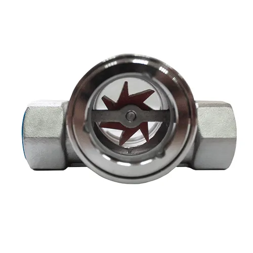 Индикатор потока визуальный FI-IM11-1-3/4BSPP-304-PTFE-BO-PT