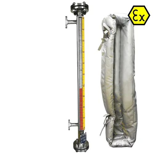 Индикатор уровня магнитный ILL-BM-BX40-2000-N1-000-FB-T2-TH(-65/45/-65/45)