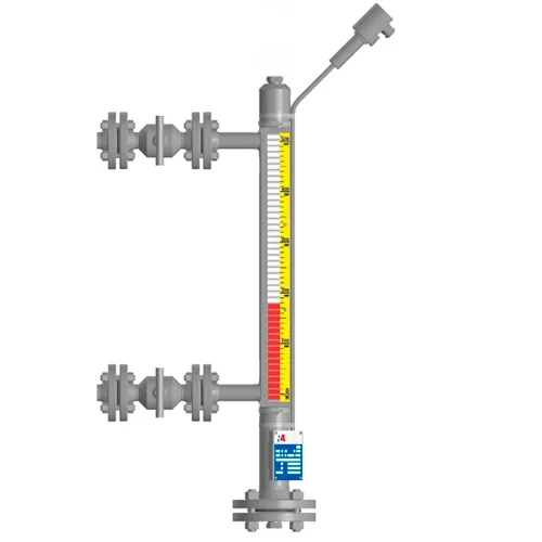 Байпасный уровнемер магнитный ILL-BM-B40-1300-N1-143-FB-T2-BC-SG/PH0H