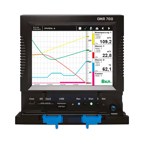 Безбумажный самописец OMR 700-10-FFQR0000-00