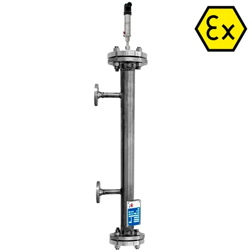Уровнемерная колонка с магнитострикционным уровнемером CLL-MS-BX15-0500-500-050-50/40-FB-LM(T1-H-N-E-N)