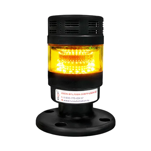 Светосигнальная колонна XSON-BTL70BK-S1AFY-LN24-30