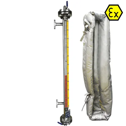 Индикатор уровня магнитный ILL-BM-BX16-1000-N6-030-50/50-FB-T2-BC-TH(-39/100/-40/50)