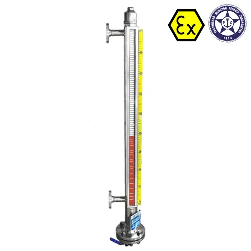 Индикатор уровня магнитный ILL-BM-BX16-0700-N3-110-50/20-FB-T2-VC(A321)