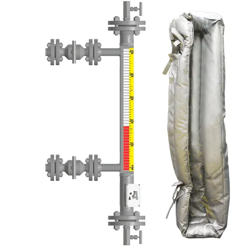 Индикатор уровня магнитный ILL-BM-B40-1000-N1-033-FB-T1-BC-WN9MN-TS(0/5/-60/60)