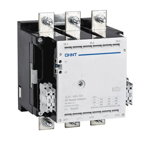 Контактор CJX1-630/44K 630А(АС3) 4НО+4НЗ AC/DC 380В 50/60Гц