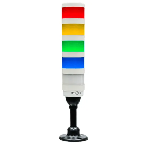 Светосигнальная колонна XSON-TL70WT-S5NR1Y1G1B1W1-LN24-135