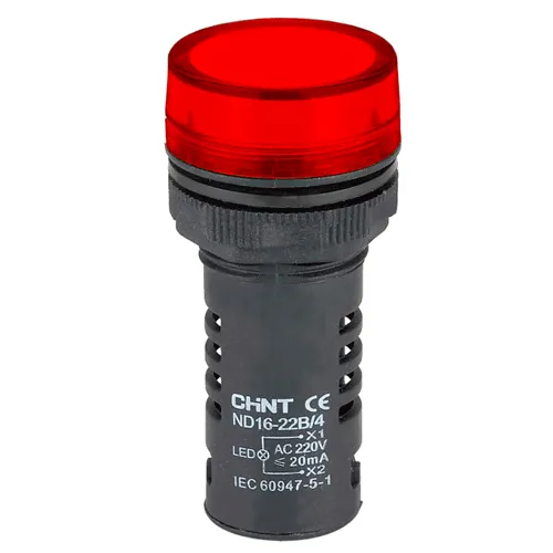 Индикатор ND16-22D/2 красный AC/DC230В