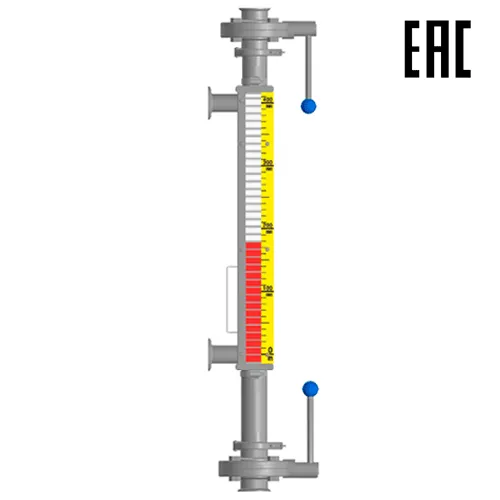 Индикатор уровня магнитный ILL-BM-H10-0500-N4-030-CL-BC