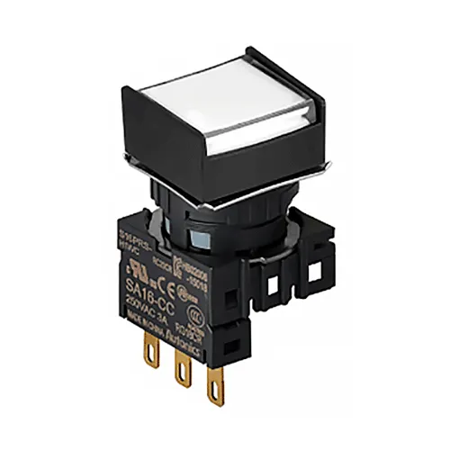 Кнопка квадратная S16PRS-H3WC24