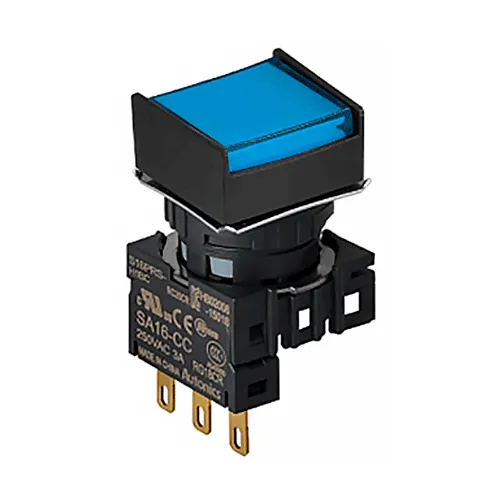 Кнопка квадратная S16PRS-H3BC24