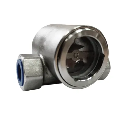 Индикатор потока жидкости FI-IM11-1-1/2BSPP-304-PTFE-BO-PT (наружная резьба)  фото