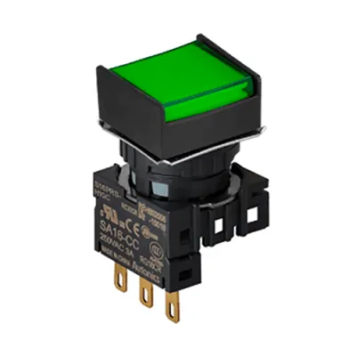 Кнопка квадратная S16PRS-H3GC24 фото