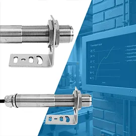 Бесконтактный контроль температуры на критических узлах дробильной установки для ее защиты от перегрева в процессе обработки горных пород