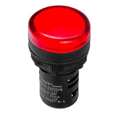 Индикатор ND16-22DS/4 красный AC400В фото