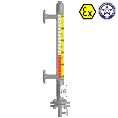 Индикатор уровня магнитный ILL-BM-BX16-0750-N5-110-FB-T2-BC фото