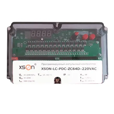 Программируемый импульсный контроллер XSON-LC-PDC-ZC64D-220VAC фото