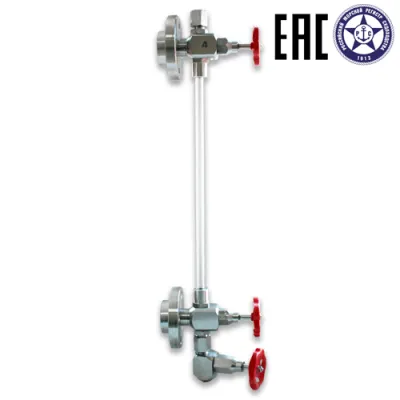 Индикатор уровня байпасный ILL-BP-A21-G0550-SSFB-PN16-DN20-V1 фото