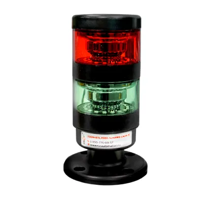 Светодиодная сигнальная колонна XSON-BTL70BK-S2NRG-LN24-30  фото