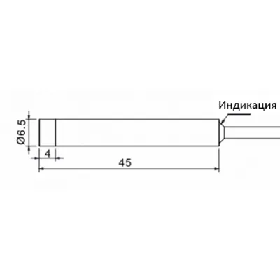 Габаритные размеры TRN6.5-02PC фото