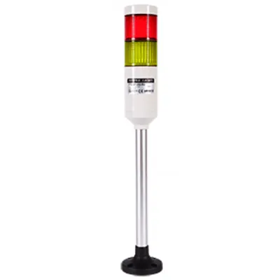 Светосигнальная колонна PTE-AP-2FF-RY (cable 3m) фото