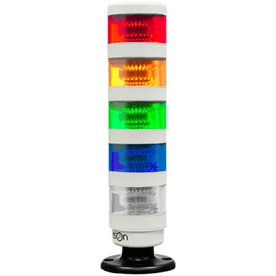 Светосигнальная колонна XSON-BTL70WT-S5NR1Y1G1B1W1-QD24-30 фото