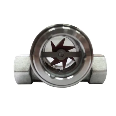 Индикатор потока визуальный FI-IM11-1-1/2BSPP-304-PTFE-BO-PT (наружная резьба) фото