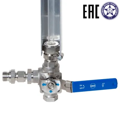 Байпасный указатель уровня ILL-BP-A22-G0500-SSGM-PN16-DN15-HARH10-V0  фото