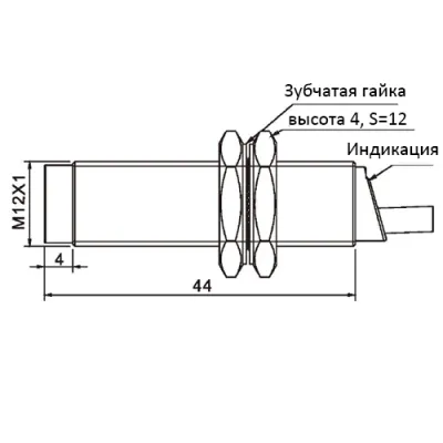 Габаритные размеры TDN12-04HC фото