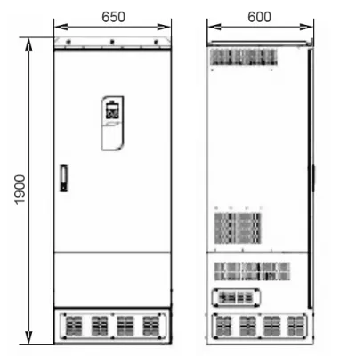 Габаритные размеры FD300-500G-4 Габаритные размеры FD300-500G-4 фото