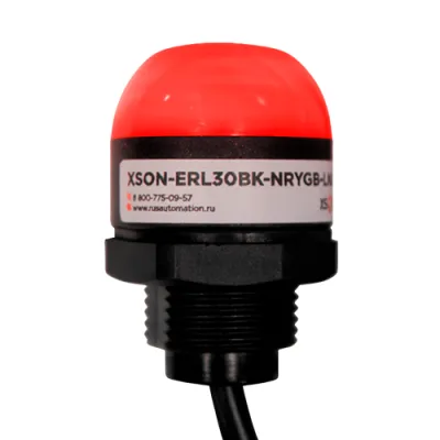 Светосигнальный маячок XSON-ERL30BK-NRYGB-LN24 фото
