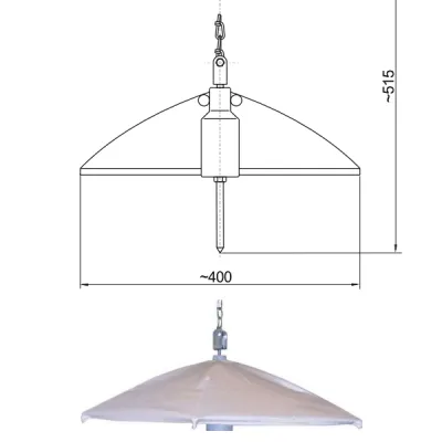 Габаритные размеры измерительного груза уровнемера IL-LT 01ACP0.1F.3B.4A.61.82  фото