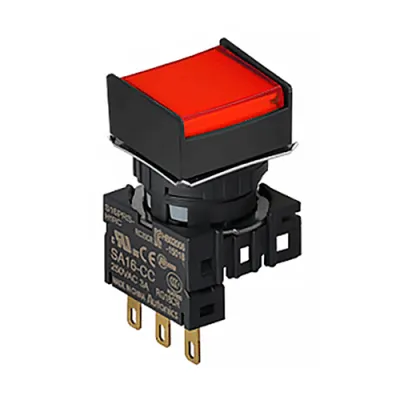 Кнопка квадратная S16PRS-H3RC24 фото