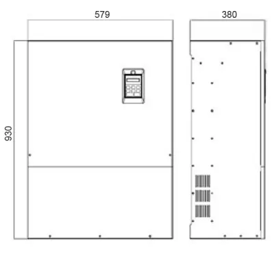 Габаритные размеры SPK204B43G фото