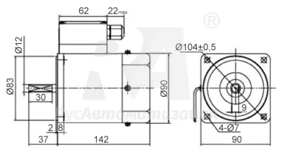 Габаритные размеры MC5IK120A1-S/S3TF фото