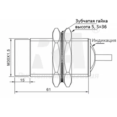 Габаритные размеры TYN30-40PC фото