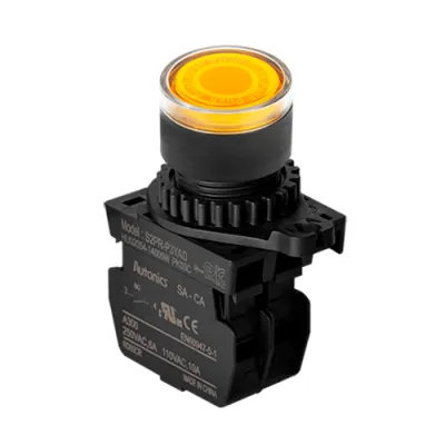 Кнопка круглая S2PR-P3YABD фото