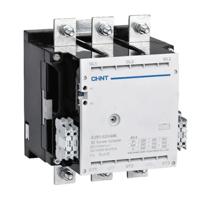 Контактор CJX1-820/44K 820А(АС3) 4НО+4НЗ AC/DC 220В 50/60Гц фото