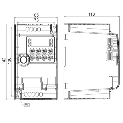Габаритные размеры SPE152B43G фото