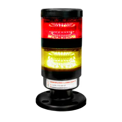Светосигнальная колонна XSON-BTL70BK-S2NRY-LN24-30 фото